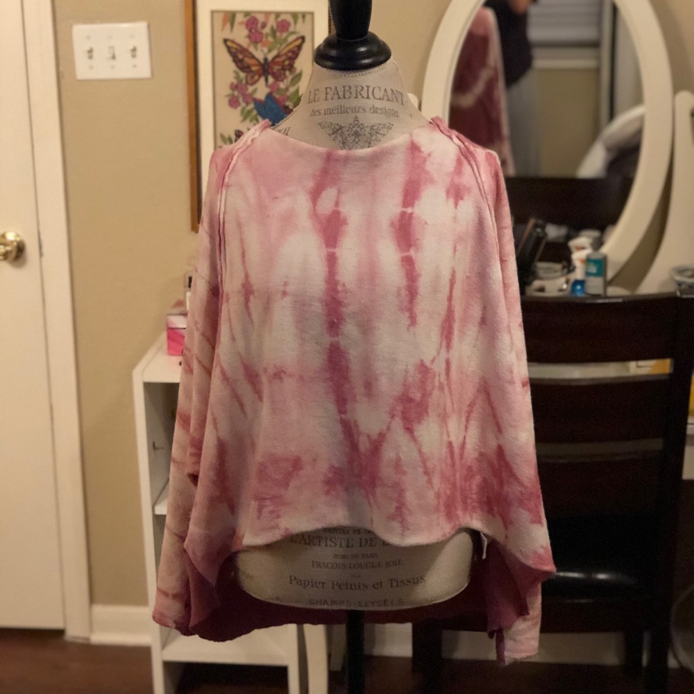 Free people tie dye sweater